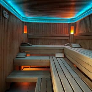 Geniese deine Sauna im Hotel am Arlberg in St Christoph